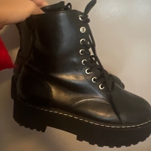 Black Combat Boots